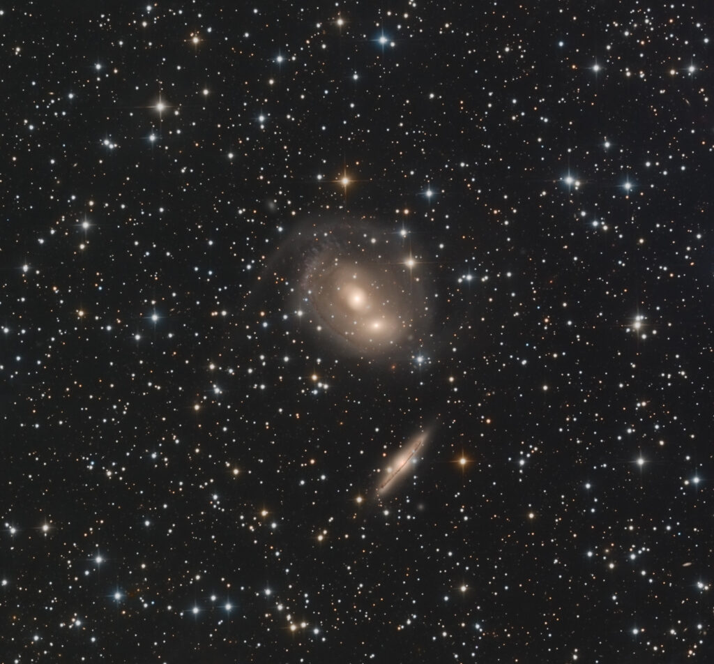 Galaxies Ngc X X Through Light And Time