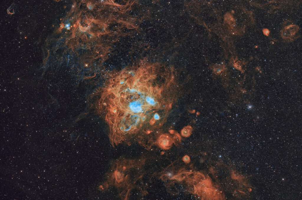 Lrgb Nebula Ngc Through Light And Time