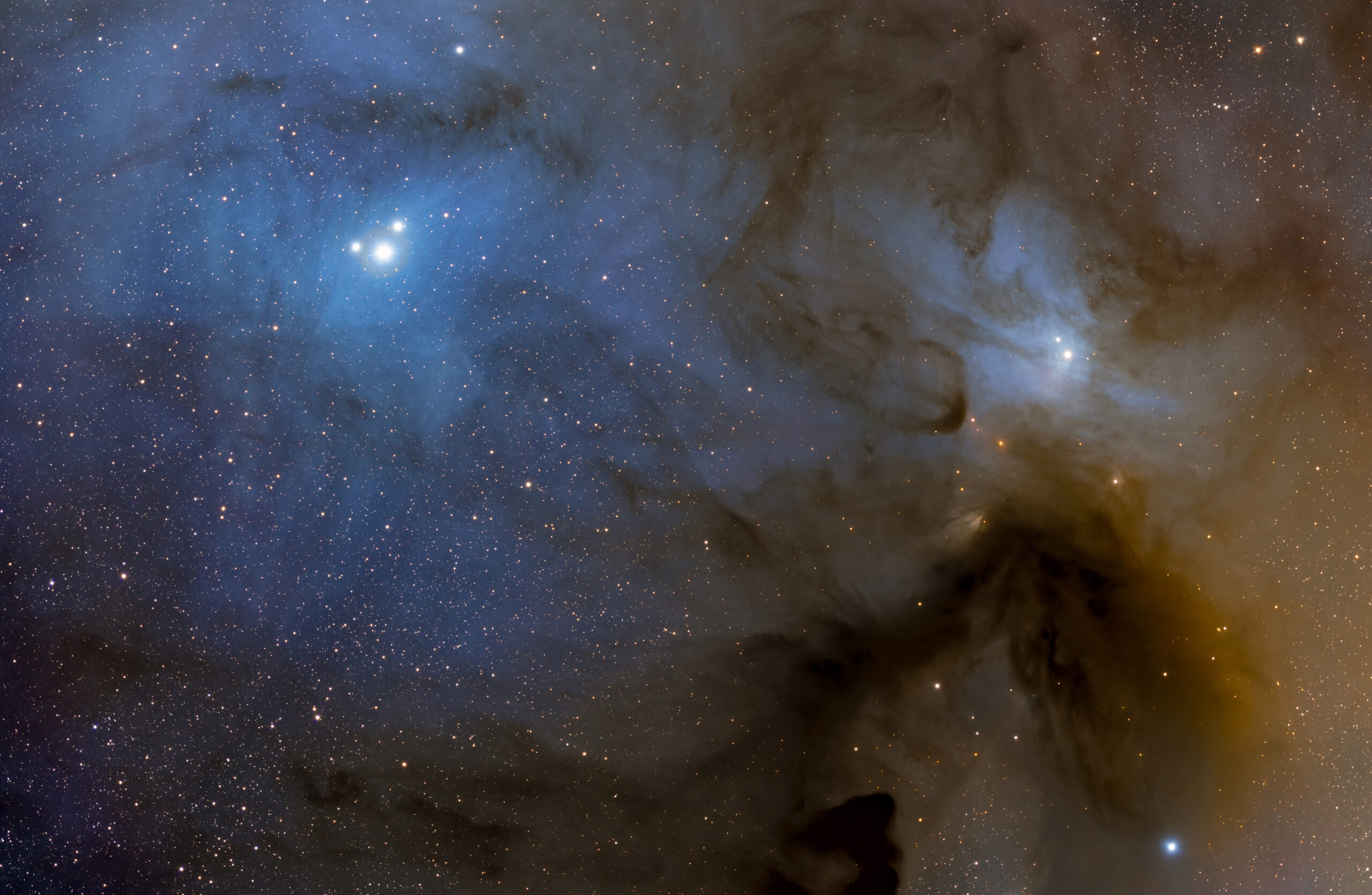 IC 4604 – Through Light and Time