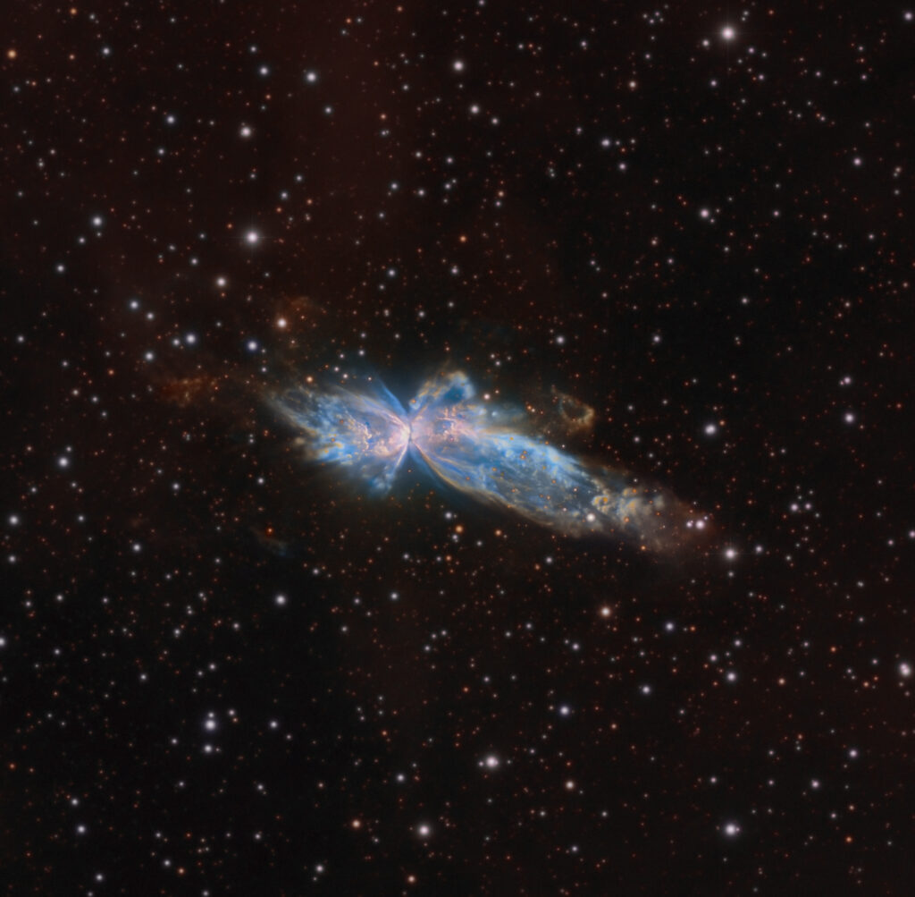 NGC 6302 – Through Light and Time