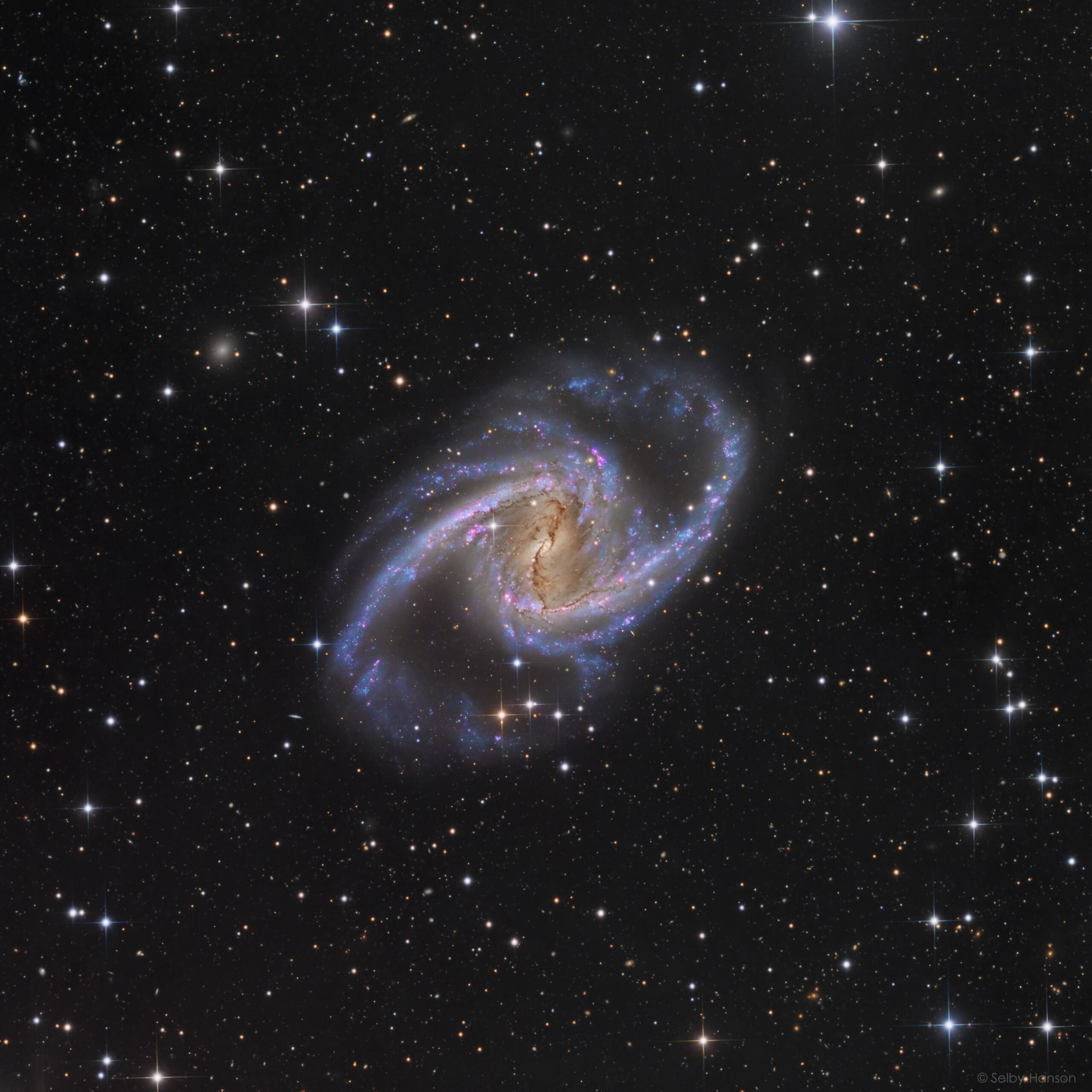 NGC 1365 – Through Light And Time