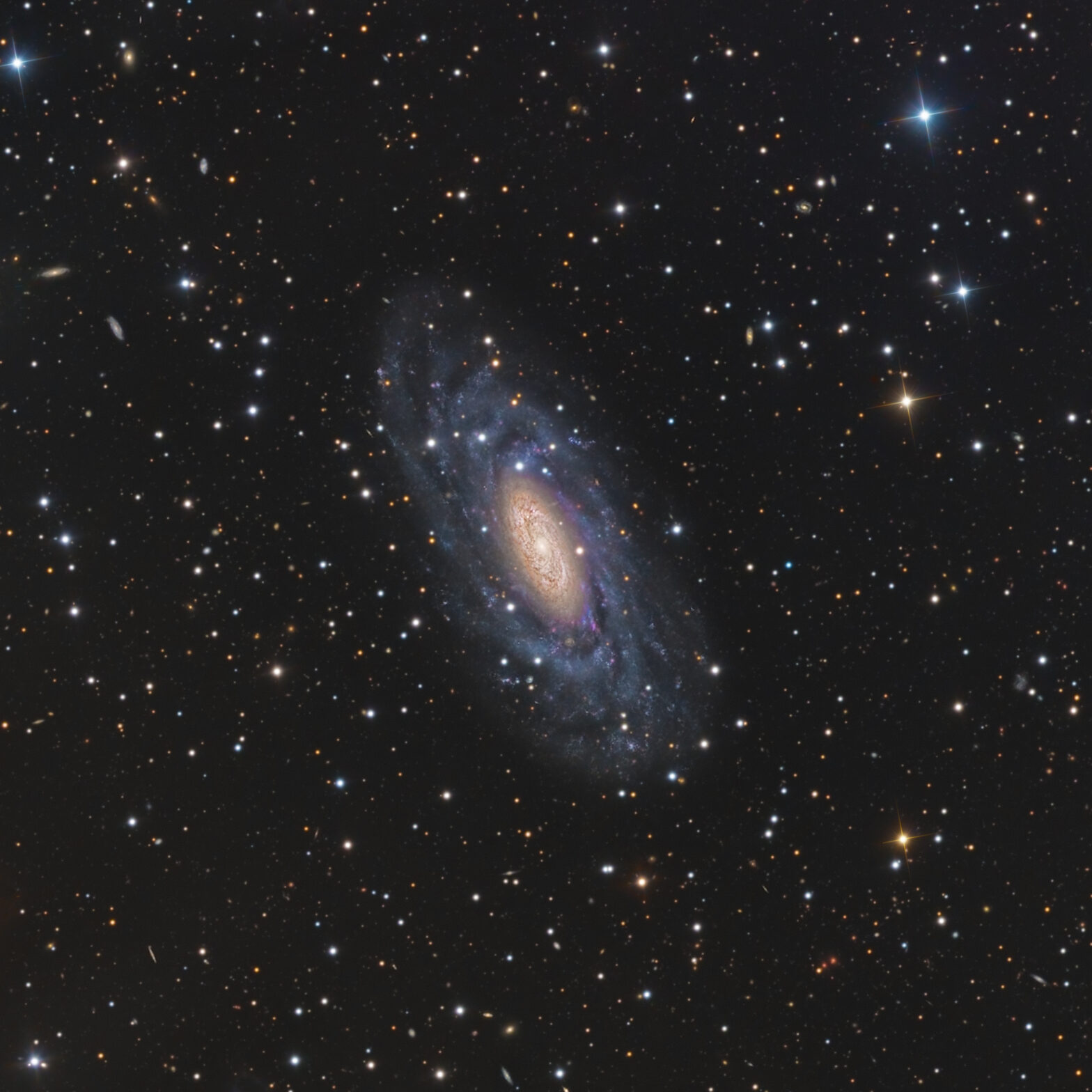 NGC 2090 – Through Light and Time