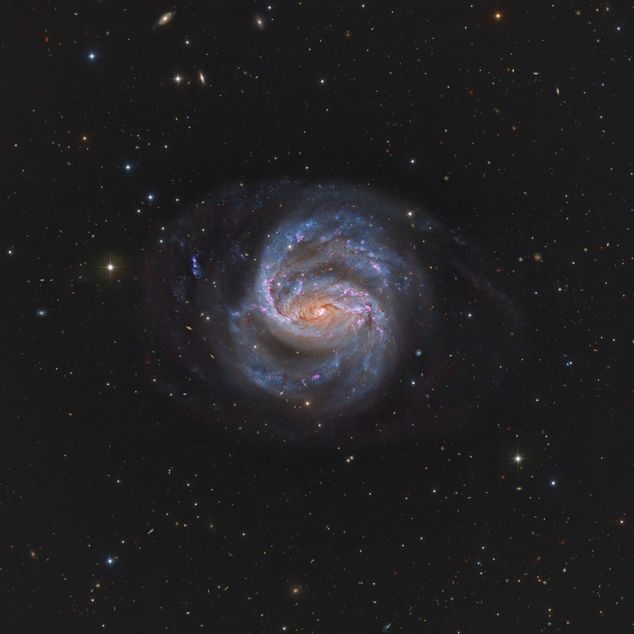 NGC 1672 – Through Light And Time