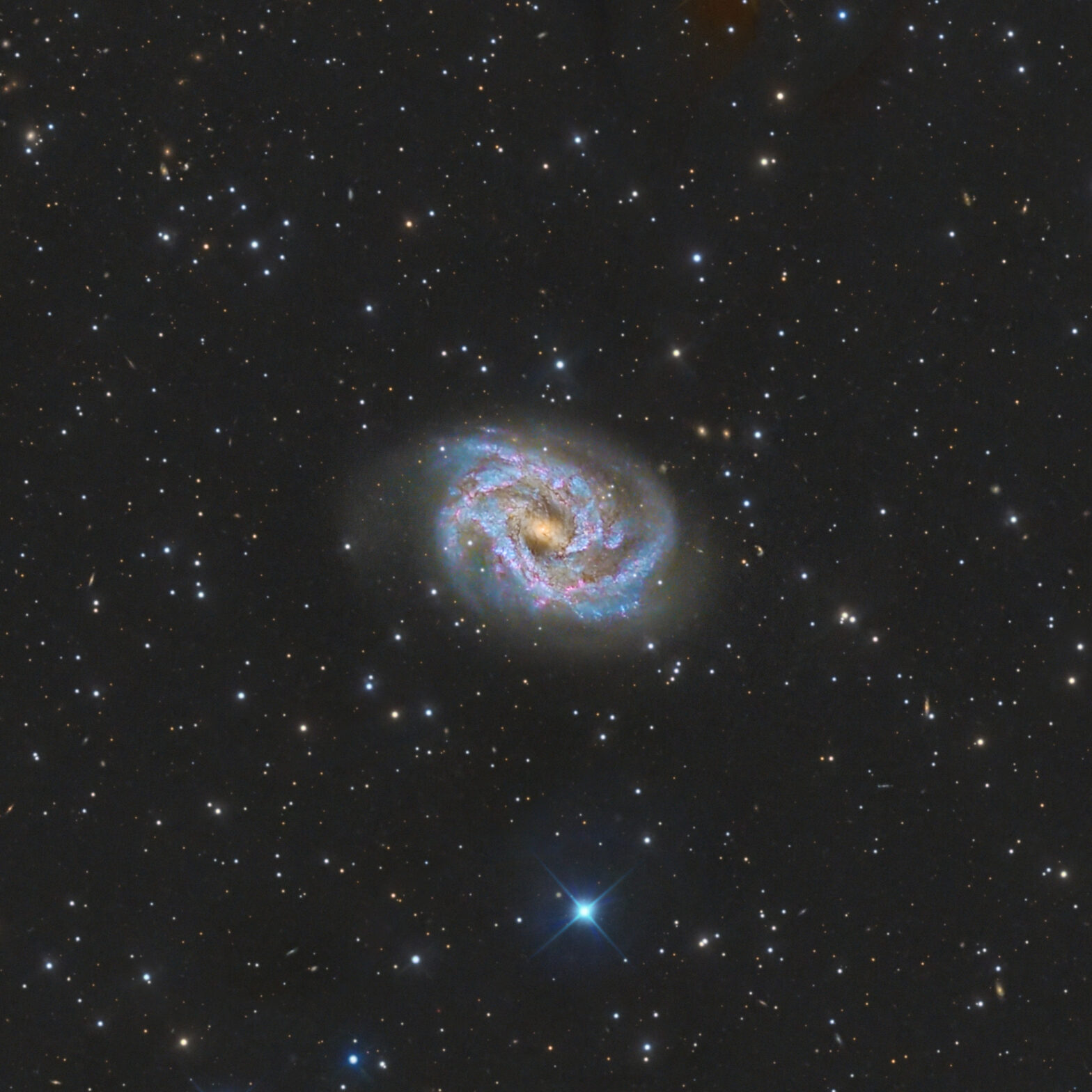 NGC 2525 Through Light and Time