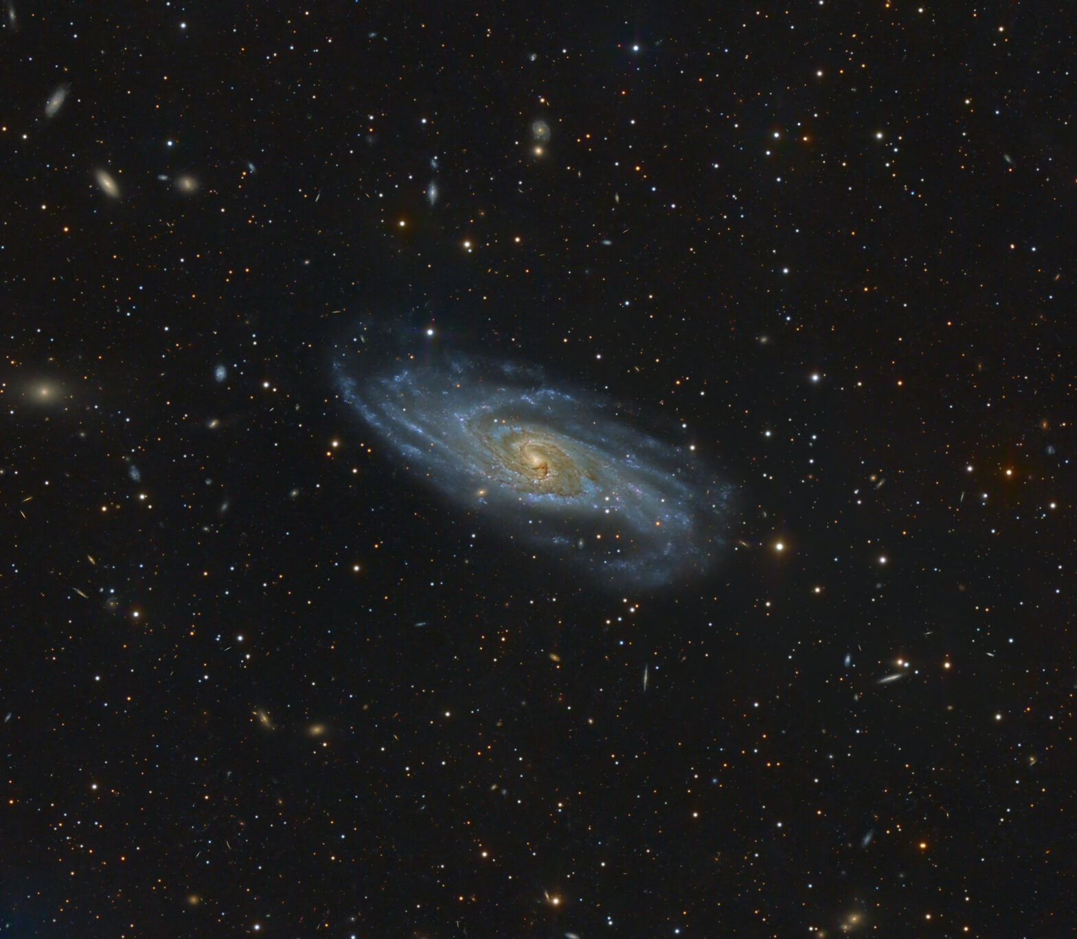 NGC 5161 – Through Light and Time