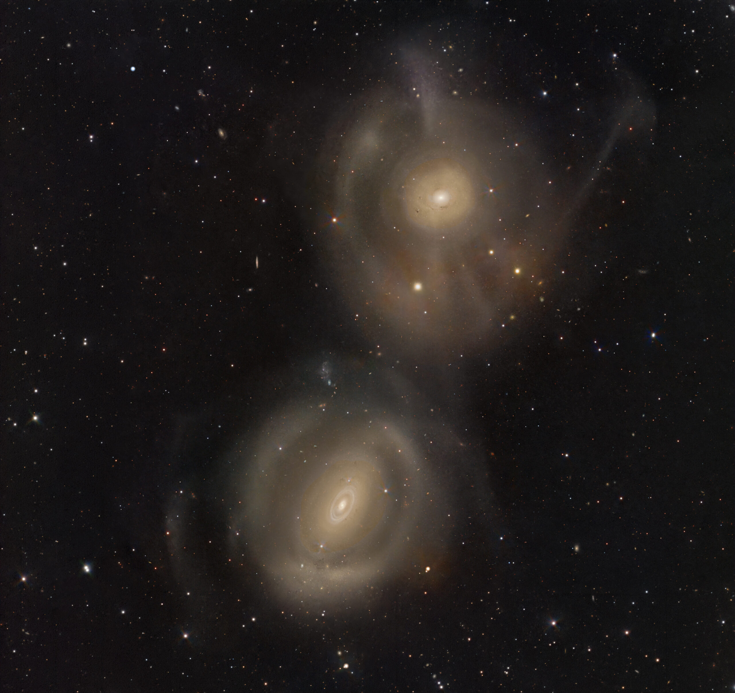 NGC 1549 & NGC 1553