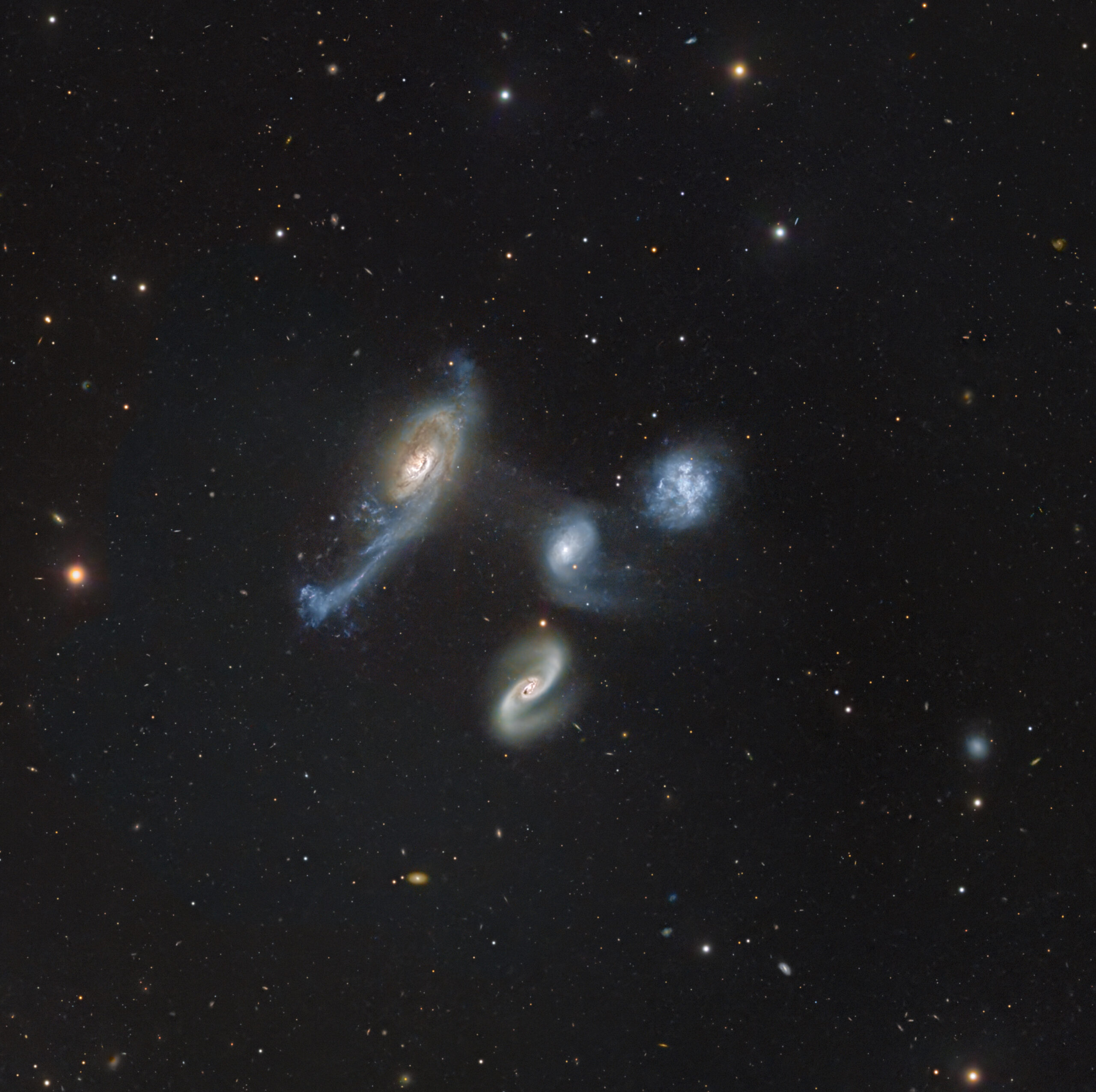 NGC 92, NGC 89, NGC 88, and NGC 87