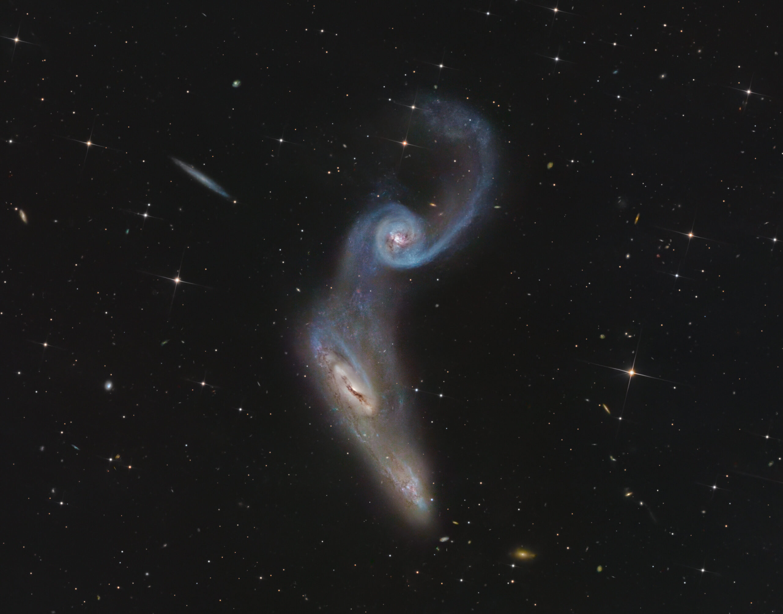NGC 2992 2993